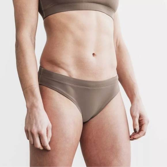 NWT NOBULL Women's Swim Bikini BOTTOM ONLY - Large - Dark Fallen Rock - Picture 1 of 8